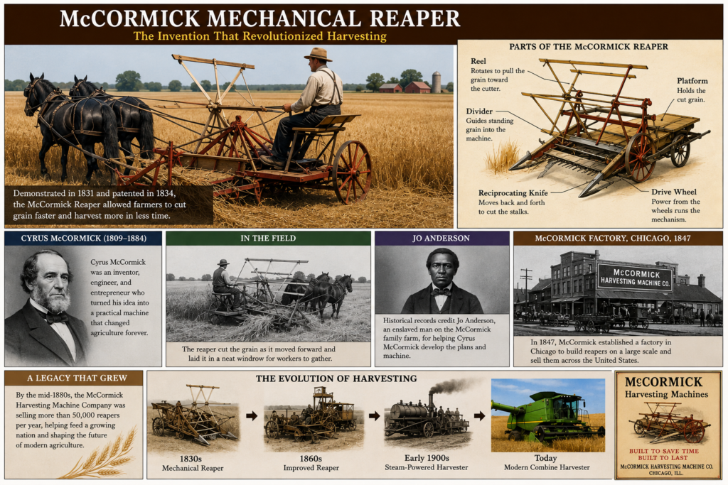 3-1-1024x683 The McCormick Mechanical Reaper: The Machine That Transformed American Agriculture
