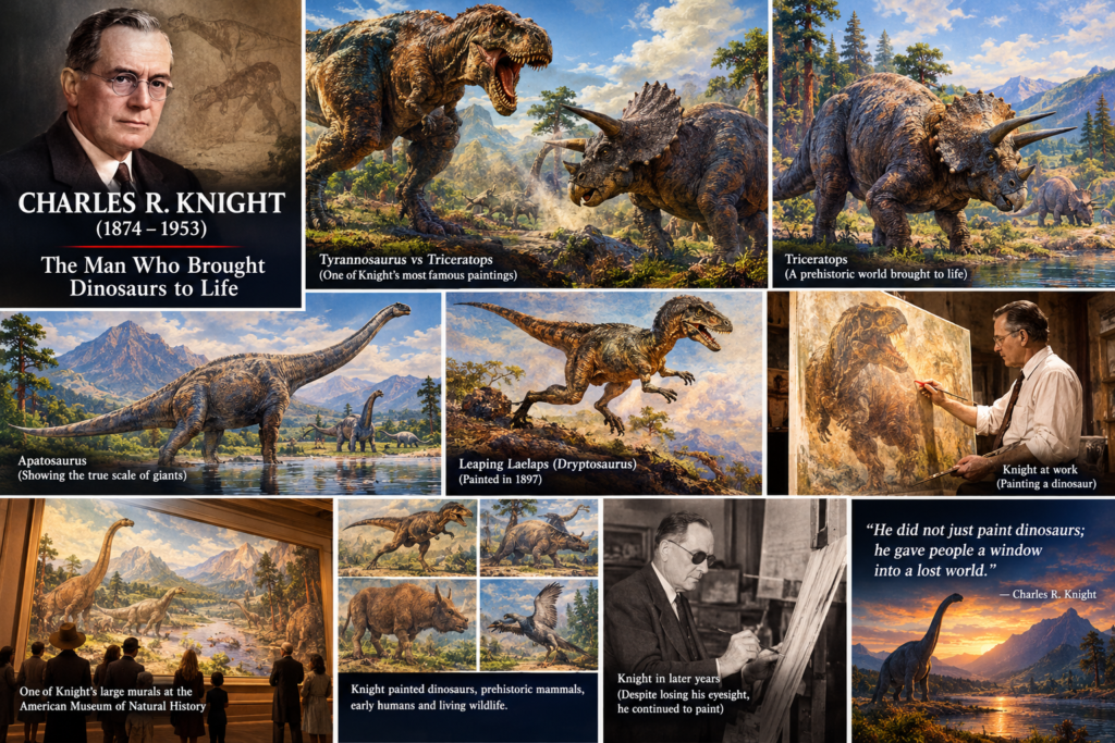 3-5-1024x683 Charles R. Knight: The Man Who Brought Dinosaurs to Life