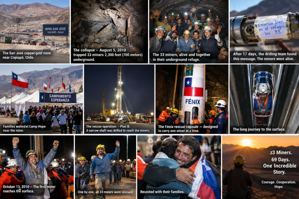 4-1024x683 The 33 Miners: The Incredible Survival and Rescue at San José Mine
