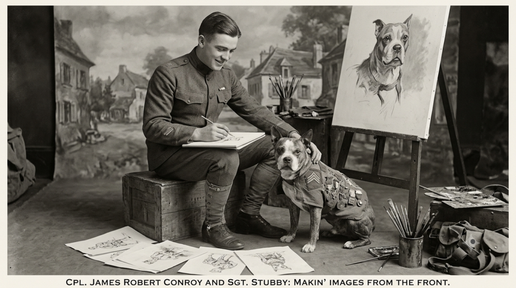 1790997913902-1024x572 James Robert Conroy and Sergeant Stubby: The Soldier and the Dog Who Became a World War I Legend